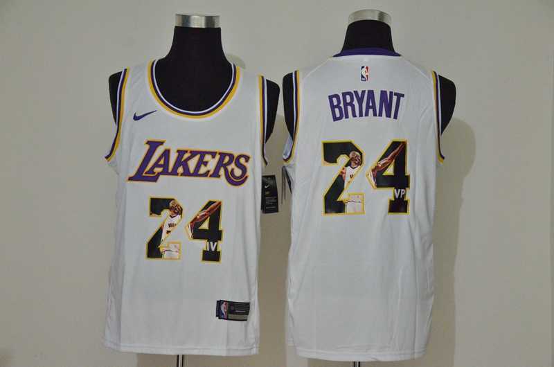 Lakers 24 Kobe Bryant White Fashion Swingman Jersey Dzhi,We sell and wholesale Lakers 24 Kobe Bryant White Fashion Swingman Jersey Dzhi on line form chian!